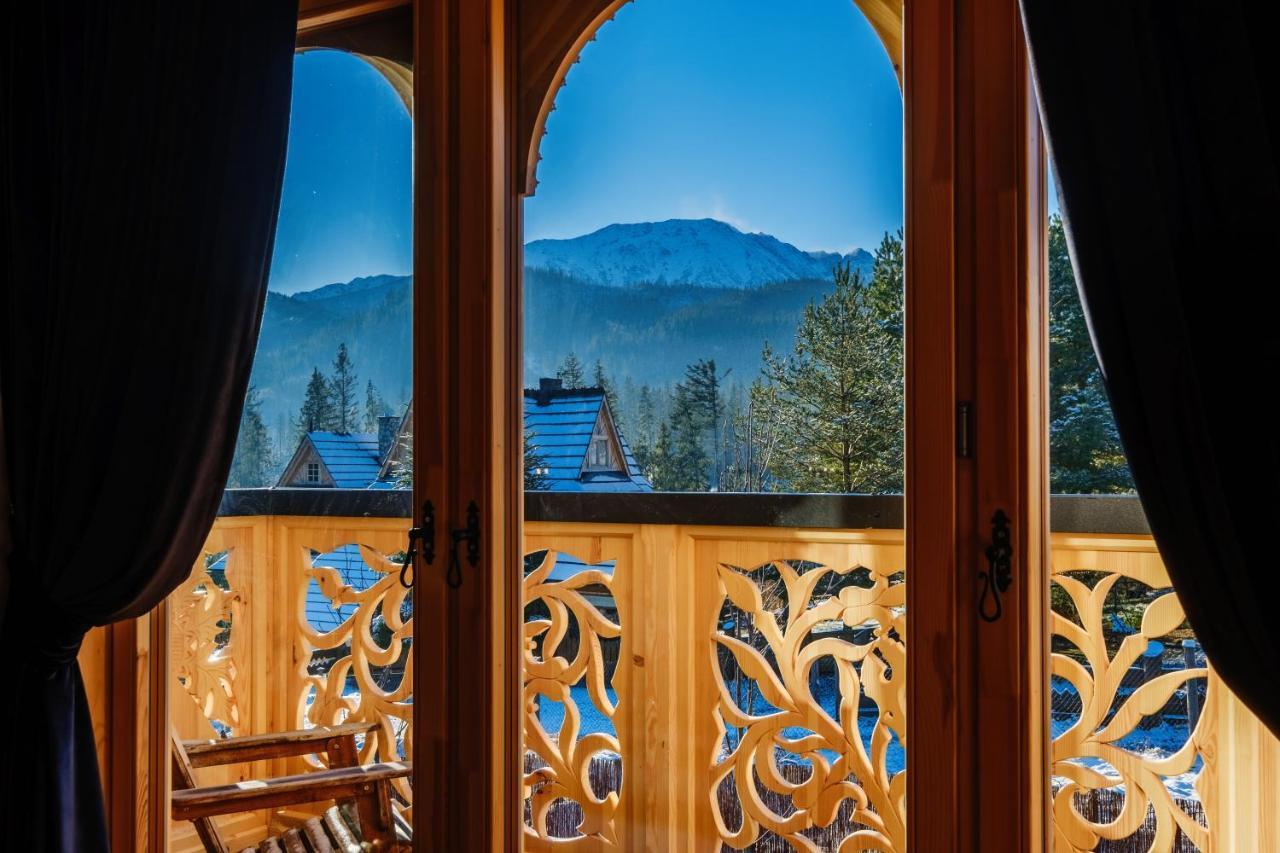 Bajkowa Chata 3 Magiczne Domki Jacuzzi Murzasichle Exteriör bild