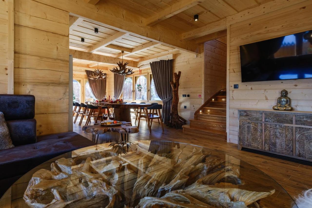 Bajkowa Chata 3 Magiczne Domki Jacuzzi Murzasichle Exteriör bild