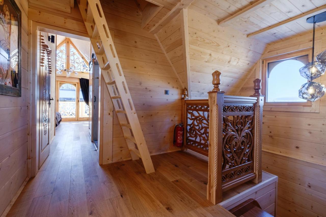 Bajkowa Chata 3 Magiczne Domki Jacuzzi Murzasichle Exteriör bild