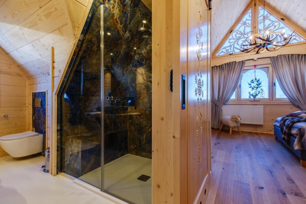 Bajkowa Chata 3 Magiczne Domki Jacuzzi Murzasichle Exteriör bild