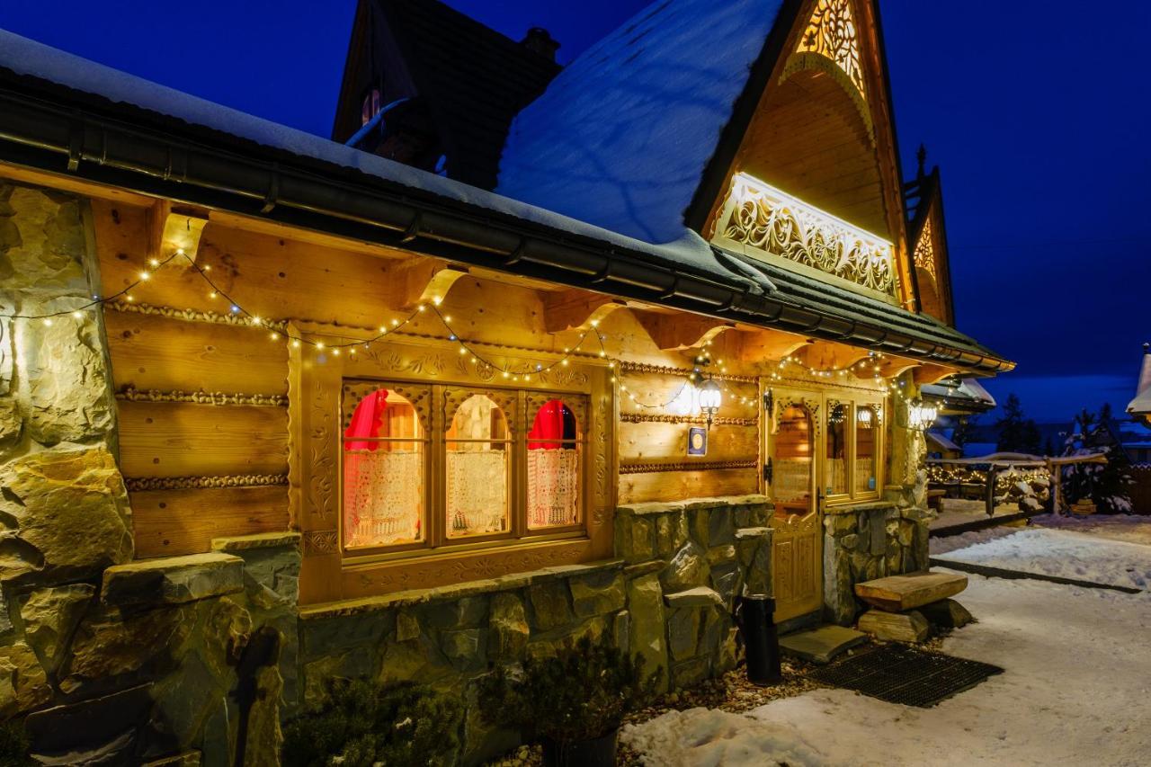 Bajkowa Chata 3 Magiczne Domki Jacuzzi Murzasichle Exteriör bild
