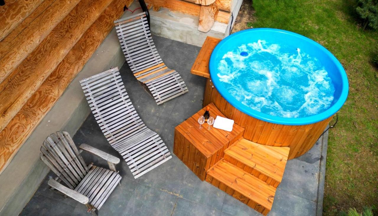 Bajkowa Chata 3 Magiczne Domki Jacuzzi Murzasichle Exteriör bild