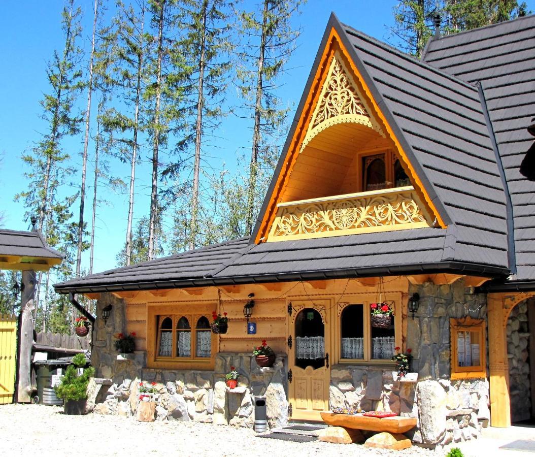 Bajkowa Chata 3 Magiczne Domki Jacuzzi Murzasichle Exteriör bild