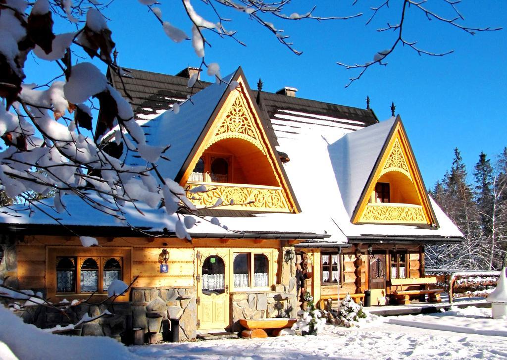 Bajkowa Chata 3 Magiczne Domki Jacuzzi Murzasichle Exteriör bild